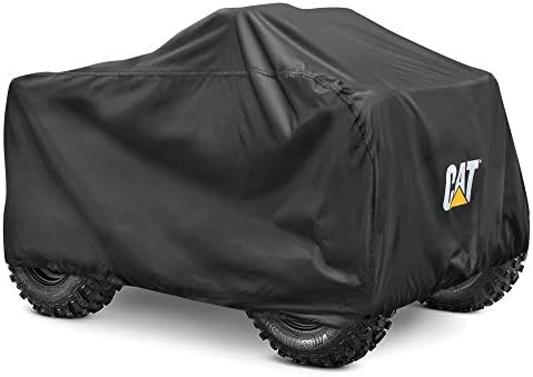 CAT® MudShield ATV Cover Waterproof Heavy Duty Outdoors All Terrain Vehicle 4 Wheeler Accessories ATV Quad Cover Polaris ATV Cover Powersports for Can-Am Kawasaki Honda Four Wheeler Cover (XXL 102"L)