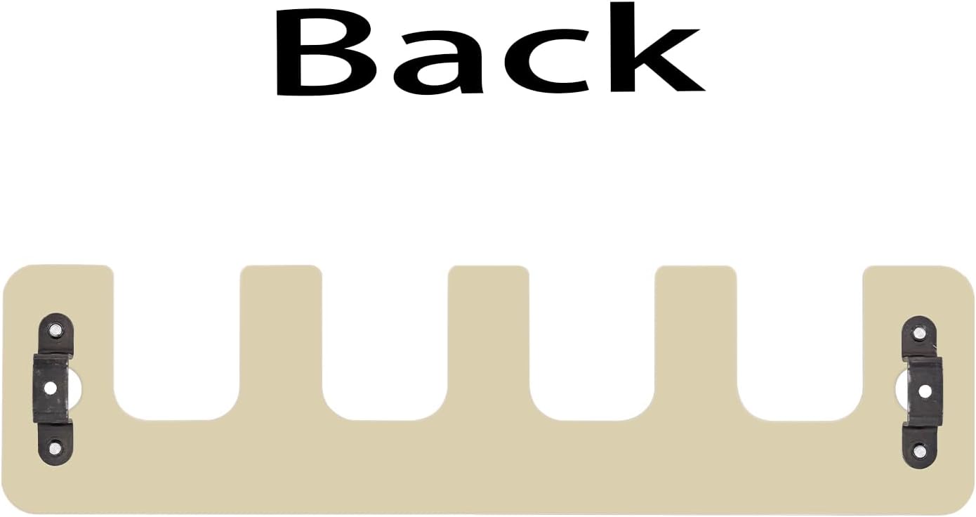 FETESNICE Battery Holder Wall Mount for Makita,4-Slot Battery Storage Rack Compatible with Makita 14.4/18V Batteries BL1815N BL1820B BL1830B BL1840B BL1850B BL1860B BL1415NBL1830B BL1450