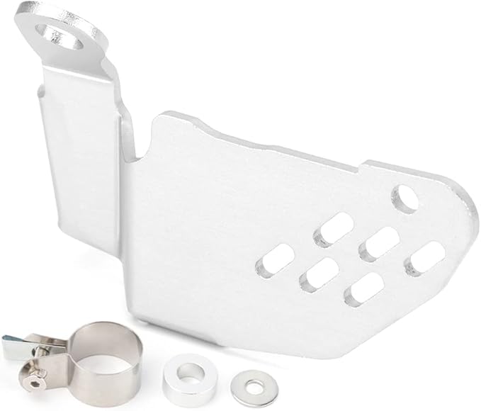 Modeer for R1250R R1250RS R1250GS Adventure R1250GS HP Motorcycle Sidestand Side Stand Switch Protector Guard Cover Cap R 1250 GSA R1250GSA R1250 GS adv R 1250R R1250 RS HP R 1250GS (Silver)
