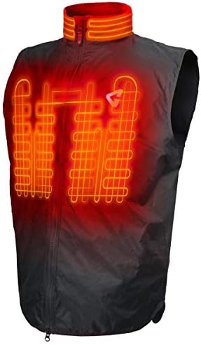 Gerbing Unisex 12V Heated Vest Liner, Wind-resistant, Motorcycle, Powersports