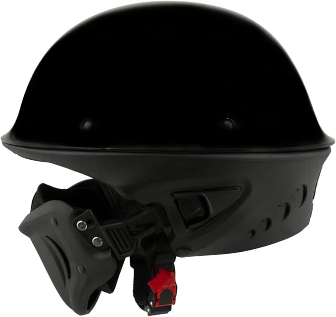 Milwaukee Helmets Open Face 3/4 Motorcycle Biker Rider Helmets MPH98XX - Small