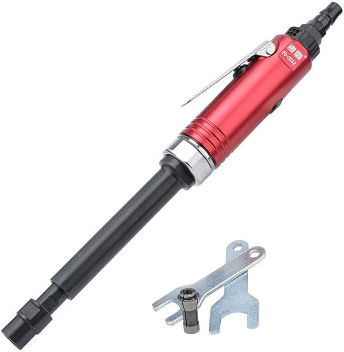 Extra Long Pneumatic Die Grinder Air Die Grinding Machine 20000RPM 3MM/6MM