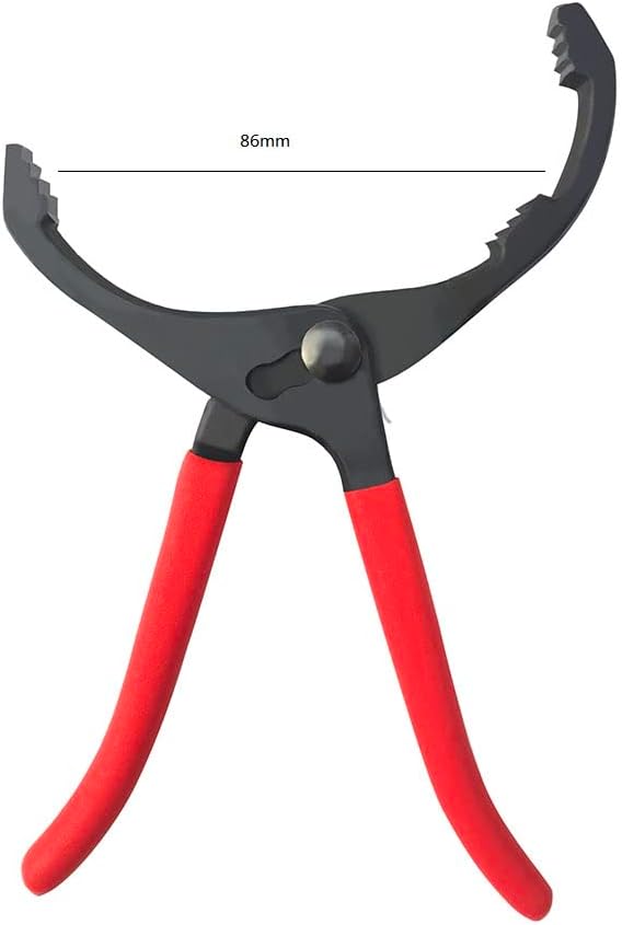 Oil Filter Wrench, 10"&12" 2PCS Adjustable Oil Filter Pliers Set, Multifunction Oil Filter Removal Tool, Ideal for Filters, Conduit, Fittings