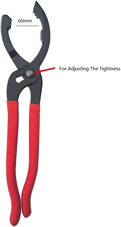Oil Filter Wrench, 10"&12" 2PCS Adjustable Oil Filter Pliers Set, Multifunction Oil Filter Removal Tool, Ideal for Filters, Conduit, Fittings