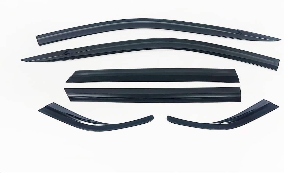 AUTOCLOVER Smoked Window Visor Sun Rain Vent Guard 4p for 2024 Trax, E291