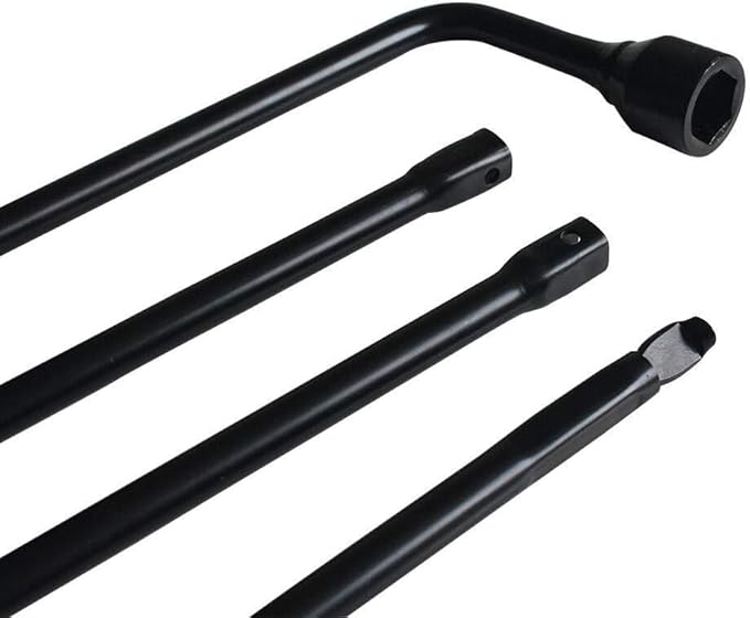 Spare Tire Lug Wrench Tool Kit – Heavy Duty Carbon Steel with Storage Case – Compatible with Select 2012 Full-Size Pickup Trucks & SUVs