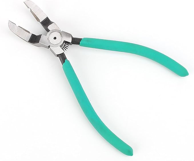 Multifunctional V-Type Automotive Clip Pliers - Heavy-Duty Carbon Steel Tool for Prying, Pulling & Gripping - Heat-Treated Blade, Universal Car Fastener Removal & Installation