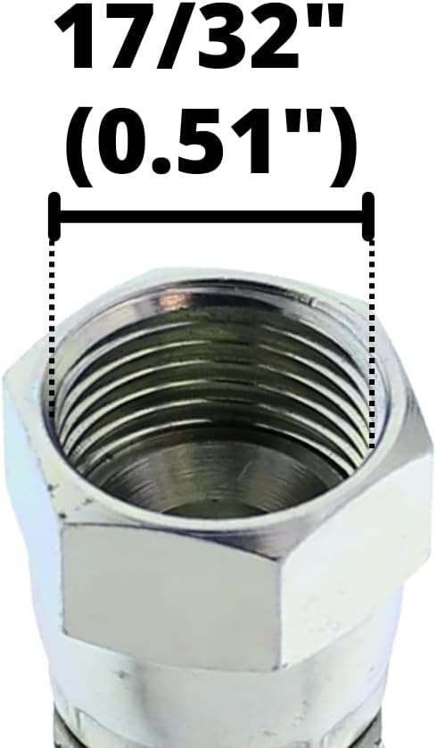 #8 SAE/ORB Male x 3/8" JIC Female Swivel Nut Hydraulic Fitting/Adapter | 6402-08-06