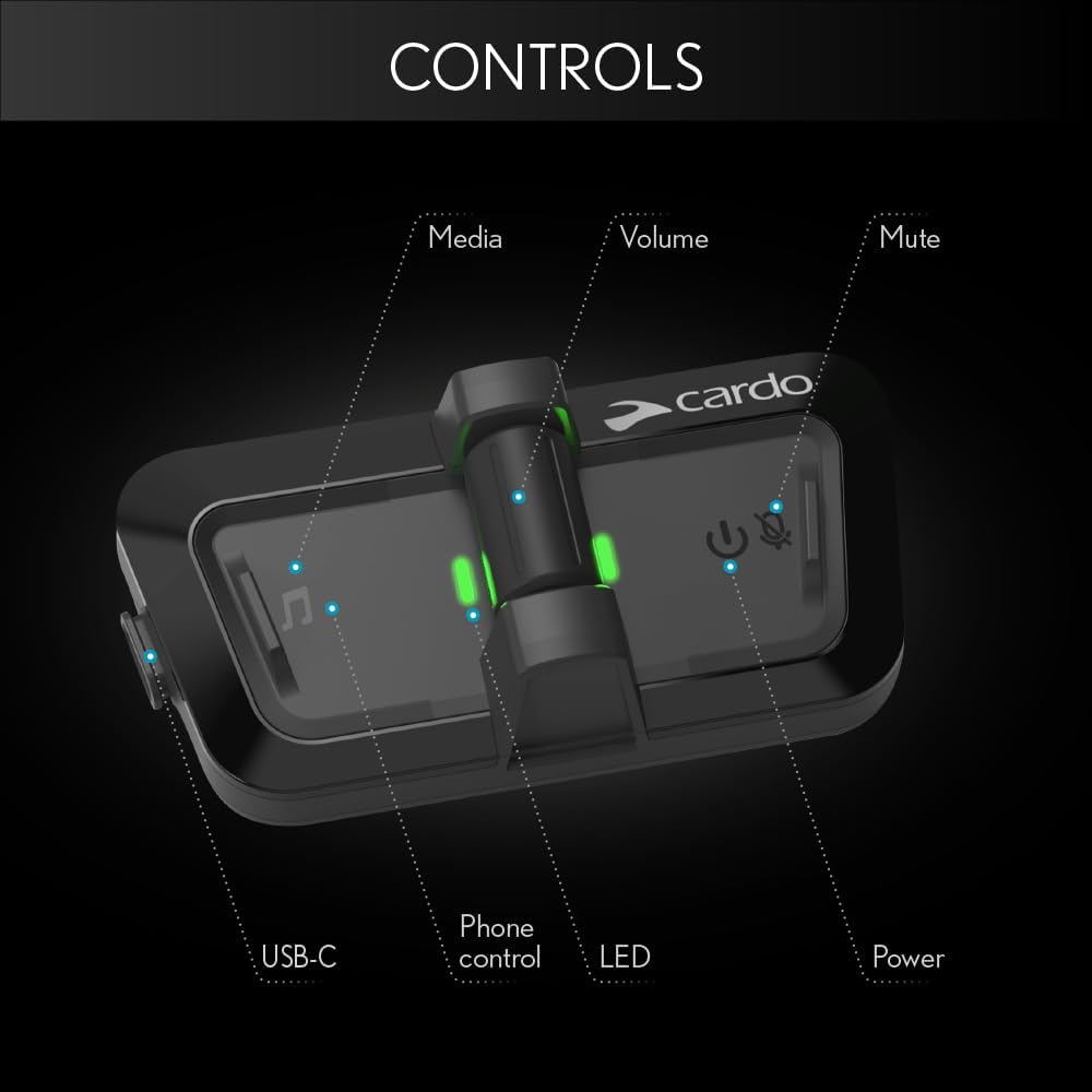 Cardo Packtalk Outdoor Family Pack - Group Communication and Audio (4 Pack)