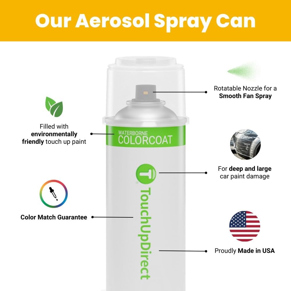 TouchUpDirect 8T6 Voodoo Blue Compatible with Toyota Exact Match Touch Up Paint Aerosol - Platinum Kit