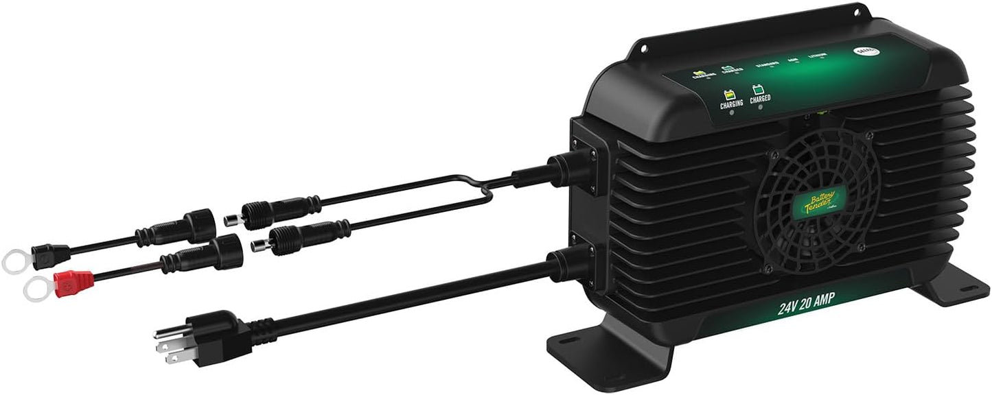 Battery Tender PowerPlus 36V, 18 AMP Battery Charger and Maintainer - Golf Cart and Marine Applications - IP68 Weather Resistant