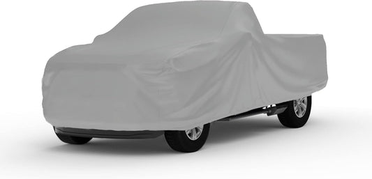Car Covers Weatherproof Max Truck Cover & Warranty Compatible with Ford 1948-1956 F-1 Regular Cab ~6.5'– Outdoor Cover, Prevents Theft with Cable Lock