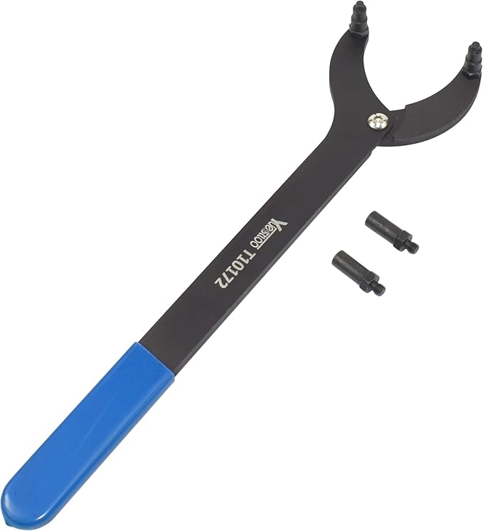 Engine Timing Belt Change Tool Kit Against Timing Pulley Holder Tool, Compatible with VW Golf VAG 3036 T10172, with Gloves