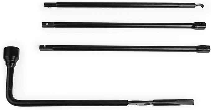 Spare Tire Lug Wrench Tool Kit – Heavy Duty Carbon Steel with Storage Case – Compatible with Select 2012 Full-Size Pickup Trucks & SUVs