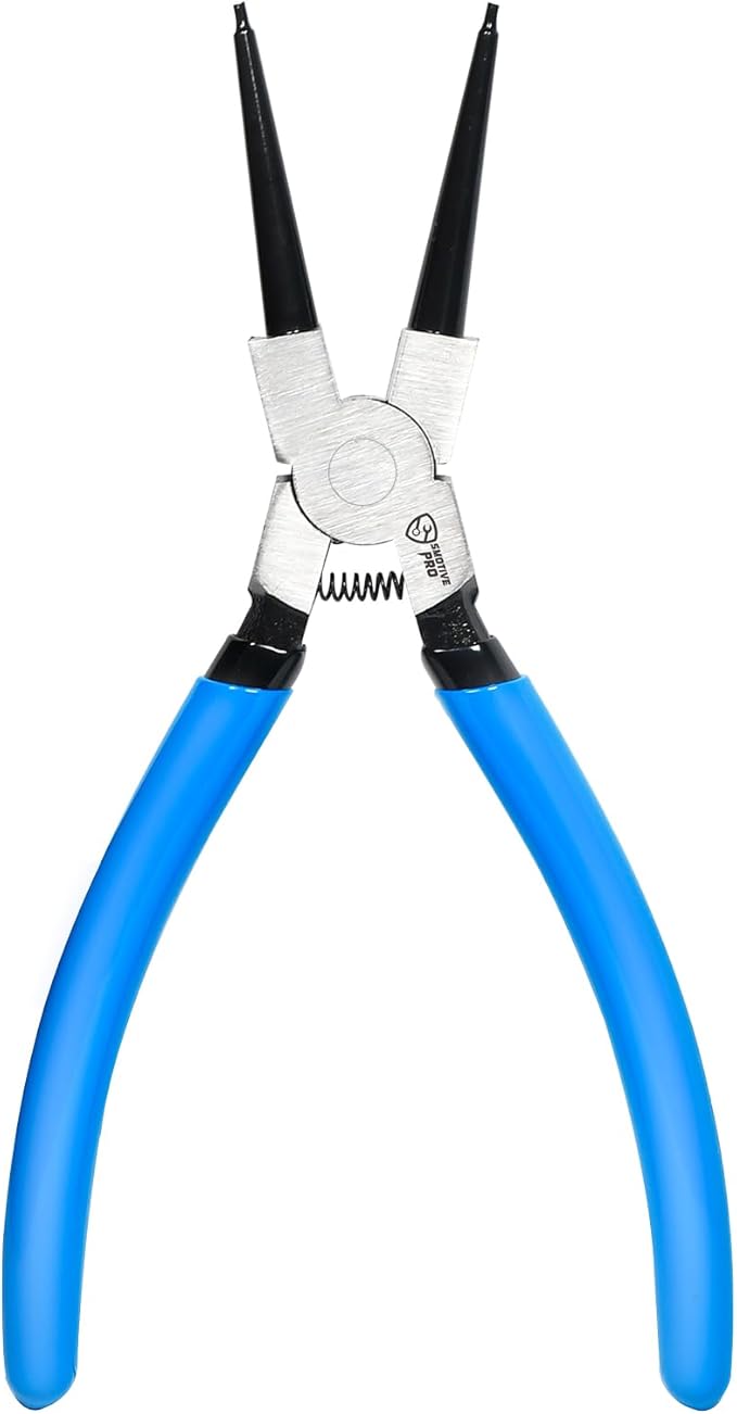 9" Internal Snap Ring Pliers – Professional Circlip Tool for Automotive Transmission & Engine Repair, Durable CR-V Steel Construction