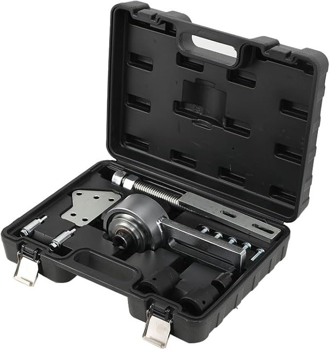 Torque Multiplier Tool, Crankshaft Pulley Tool, Engine Crankshaft Belt Pulley Removal Tool, 1:5 Labor Saving Wrench Tool For Ford 1.0 EcoBoost 1.1 Duratec 2.0 EcoBlue Diesel
