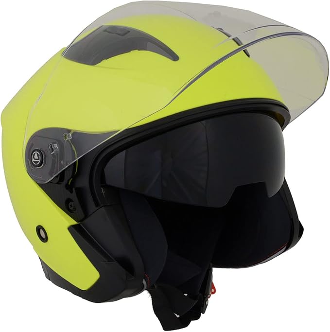 Milwaukee Helmets Open Face 3/4 Motorcycle Biker Rider Helmets MPH98XX - X-Large