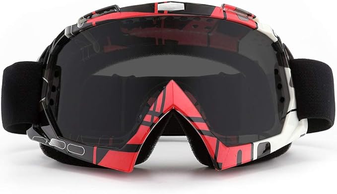 SPOSUNE Dirt Bike ATV Goggles UV400 Motorcycle Goggles for Men Women Youth Motocross Riding Goggles Windproof Dustproof