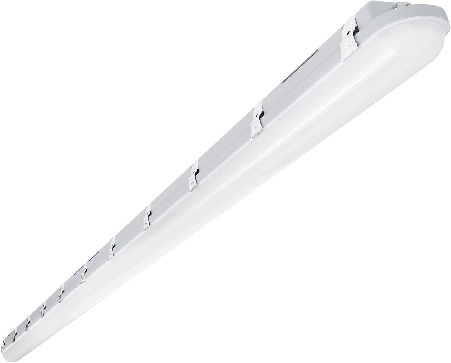 JTT 8FT LED Vapor Tight Light 120/100/80W Tunable, 18000lm LED Vapor Proof Lighting Fixture IP66, 5000K/4000K/3000K Outdoor Shop Light Waterproof for Parking Garage Car Wash Warehouse ETL Listed