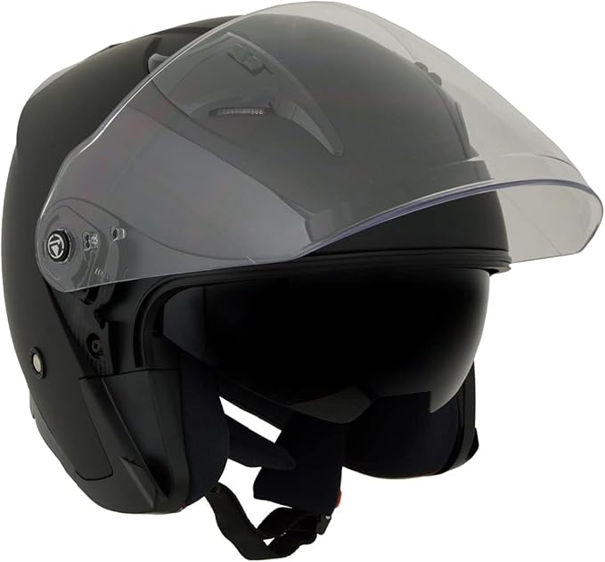 Milwaukee Helmets Open Face 3/4 Motorcycle Biker Rider Helmets MPH98XX - X-Large
