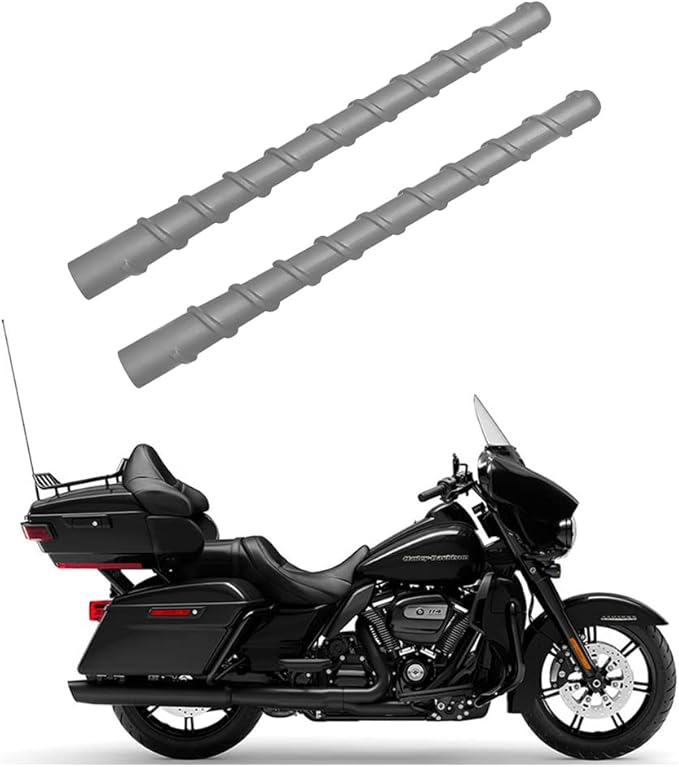 Short Antenna for Harley Davidson Touring | Street Glide | Electra Glide | Road Glide | Tri Glide | Ultra Limited/Classic, 1998-2026 | Designed for Optimized Radio Reception, 7 Inches Spiral Antenna