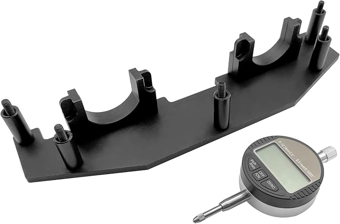 ZKTOOL Engine Camshaft Alignment Timing Tool Set Compatible with Chrysler Platinum, Jeep 2.0 GME-T4 DOHC Engine, OEM 2047500090, with TDC Indicator and High Precision Meter.