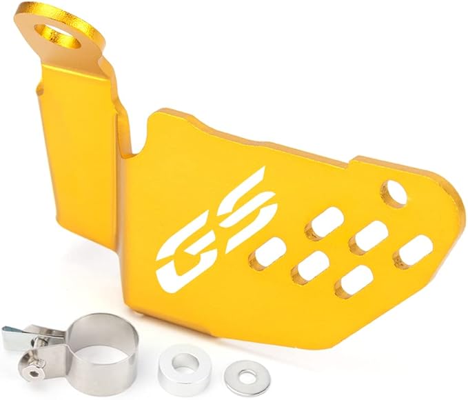 Modeer for R1200 R1250 GS Adventure R1250GS HP -2024 Motorcycle Sidestand Side Stand Switch Protector Guard Cover Cap R 1200 1250 GSA R1250GSA R1200GS adv R1250R R1250RS R1200R R1200RS (Gold)