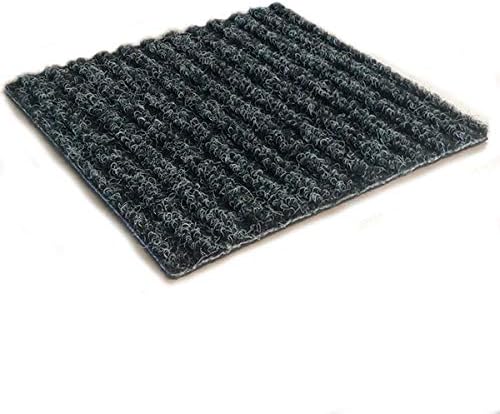 KOECKRITZ Heavy Duty Durable All Weather Indoor/Outdoor Non Slip Entrance Mat Rugs and Runners for Office Business Building Home Garage Front Door (3' x 7', Charcoal)