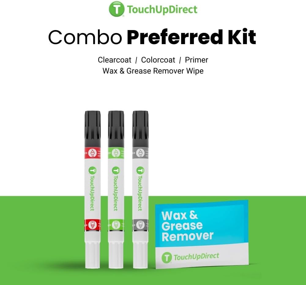 TouchUpDirect 4X4 Smoked Mesquite Compatible with Toyota Exact Match Touch Up Paint Combo - Preferred Kit