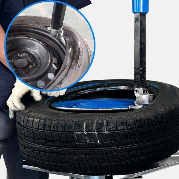 KATOOL Tire Changer Machine and Wheel Balancer Machine Combo ME-T560+ME-B620 with Bead Blaster Asist Arm Tire Changer Tire Machine Tire Repair Tools for Home Garage and Shop Repair, Blue