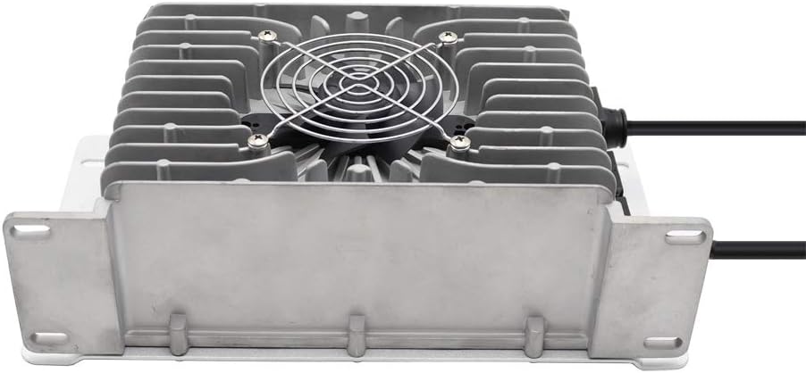 36V 18A Golf Cart Battery Charger for 36 Volt Club Car/Yamaha with Crowsfoot Style Connector Crows Foot Plug Waterproof IP68