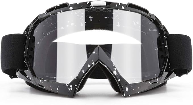 SPOSUNE Dirt Bike ATV Goggles UV400 Motorcycle Goggles for Men Women Youth Motocross Riding Goggles Windproof Dustproof