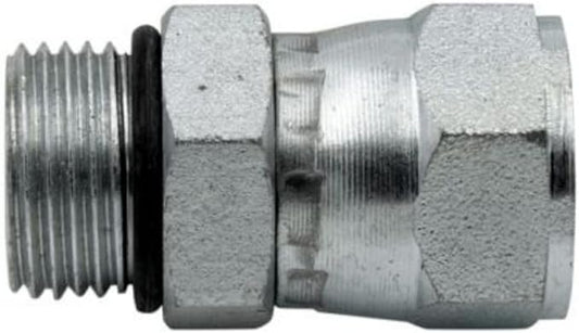 #12 SAE/ORB Male x 3/4" JIC Female Swivel Nut Hydraulic Fitting/Adapter | 6402-12-12