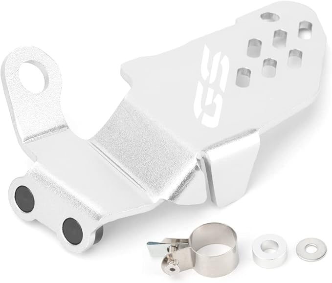 Modeer for R1200 R1250 GS Adventure R1250GS HP -2024 Motorcycle Sidestand Side Stand Switch Protector Guard Cover Cap R 1200 1250 GSA R1250GSA R1200GS adv R1250R R1250RS R1200R R1200RS (Silver)
