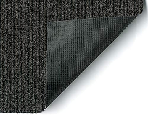 KOECKRITZ Heavy Duty Durable All Weather Indoor/Outdoor Non Slip Entrance Mat Rugs and Runners for Office Business Building Home Garage Front Door (4' x 19', Charcoal)