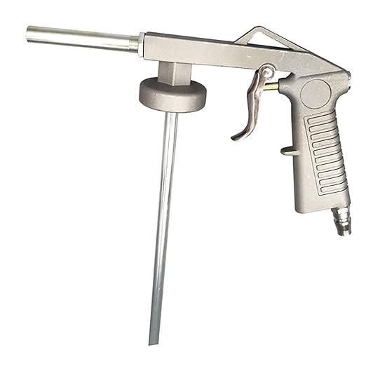Air Undercoat Gun, Handheld Pneumatic Steel Chassis Armor Undercoating Spray Tool Pneumatic Automotive Application Sprayer for Automobile, Industry, Construction