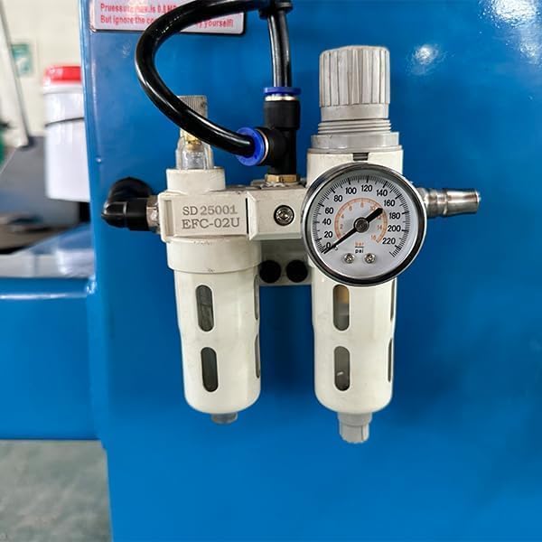 KATOOL Tire Changer Machine and Wheel Balancer Machine Combo ME-T560+ME-B620 with Bead Blaster Asist Arm Tire Changer Tire Machine Tire Repair Tools for Home Garage and Shop Repair, Blue