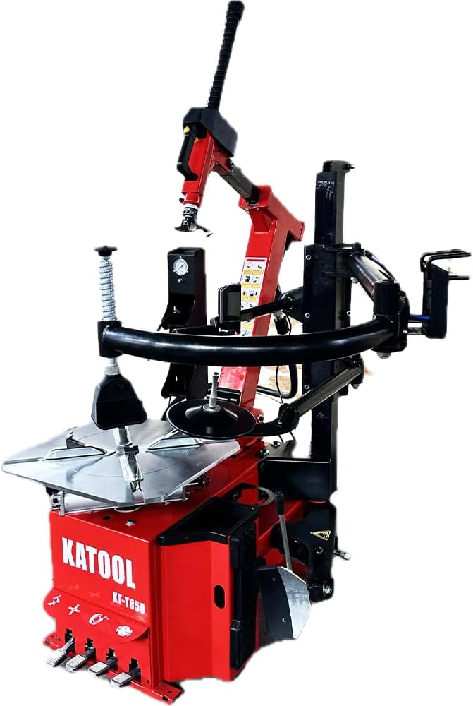 KATOOL 2.0HP Tilt Back Tire Changer Machine Combo with Bead Blaster 28" Turn Table Tire Machine Wheel Balancer Machine Tire Changer Wheel Changers Machine (tilt Back Combo)