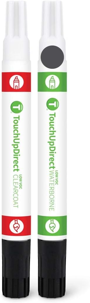 TouchUpDirect 1H1 Gray/Predawn Gray Metallic for Toyota Exact Match Touch Up Paint Combo - Essential Package