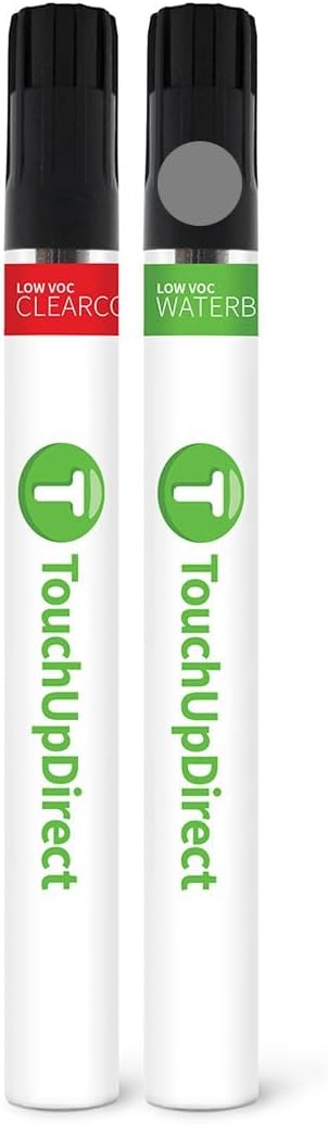 TouchUpDirect 1L0 Cutting Edge Metallic Compatible with Toyota Exact Match Touch Up Paint Brush - Essential Kit