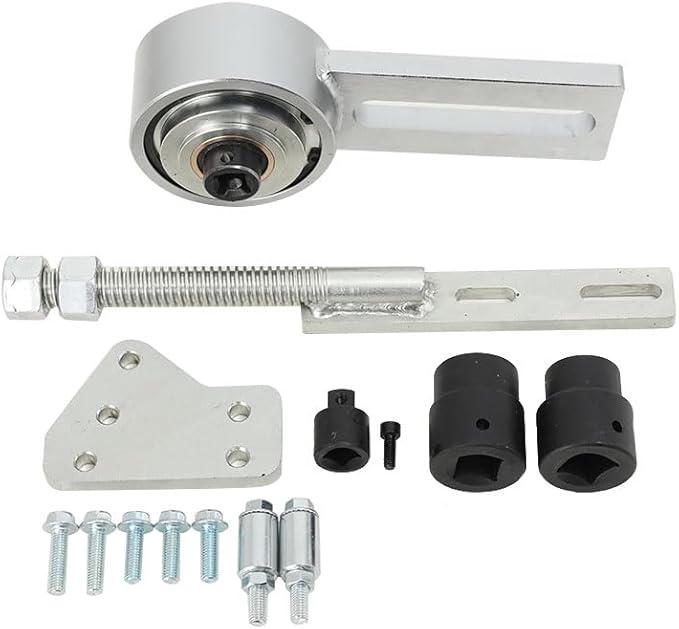 Torque Multiplier Tool, Crankshaft Pulley Tool, Engine Crankshaft Belt Pulley Removal Tool, 1:5 Labor Saving Wrench Tool For Ford 1.0 EcoBoost 1.1 Duratec 2.0 EcoBlue Diesel