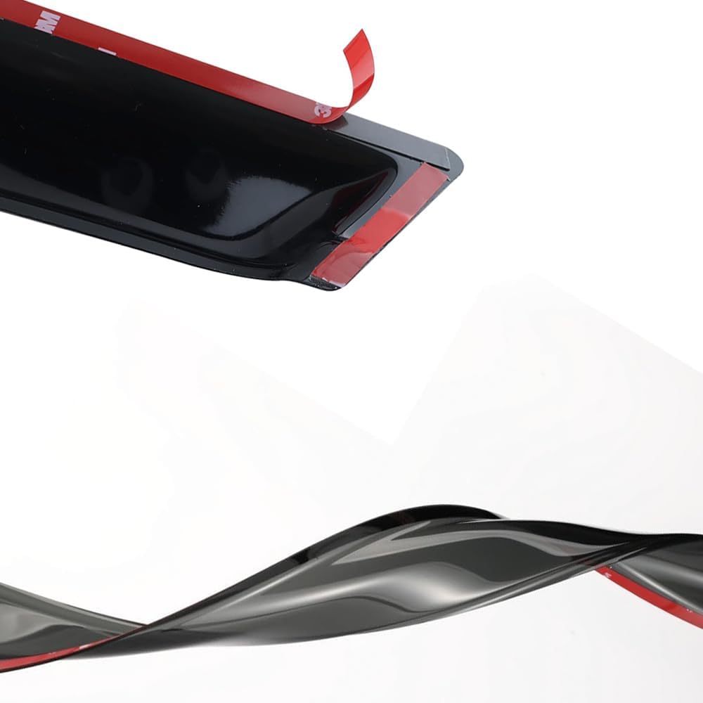 94205 Original Side Window Wind Deflector,4pc Outside Mount Style Nice Sun Rain Guards Set,Window Visors fit for 2019-2022 Nissan Altima Sedan