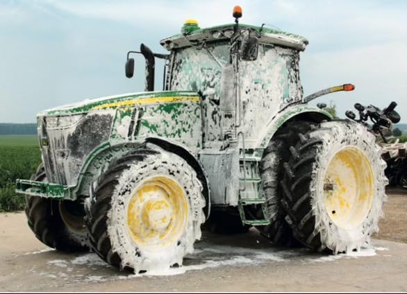 Wash Chems Pro 30 Touchless Industrial Construction Equipment One Step Detergent Soap Concentrate No Brushing, Commercial Grade Professional Auto Foam Cleaner