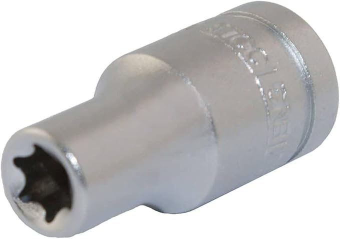 Teng Tools E4 1/4 Inch Drive Female E-Torx Star TX-E Chrome Vanadium Socket | Mechanic Tool | Hand Tool - M140704-C