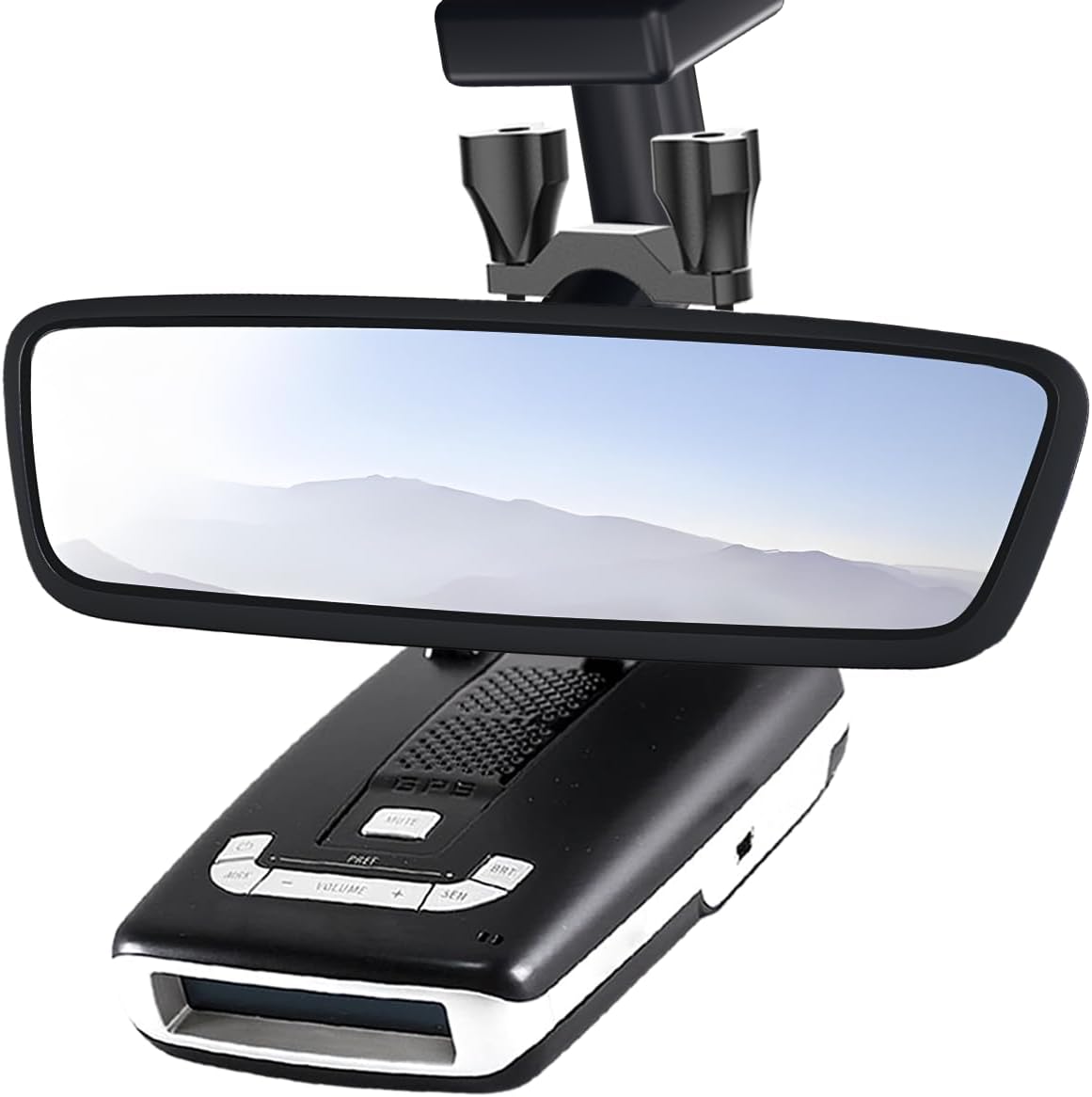 Radar Detector Mirror Mount,Radar Detector Mount,Suitable for Escort MAX,MAX 2,2015-2019 MAX360 Radar Mounting Base,with W/EZ Connection(Not Applicable to MAX 3 and MAX360C Model)