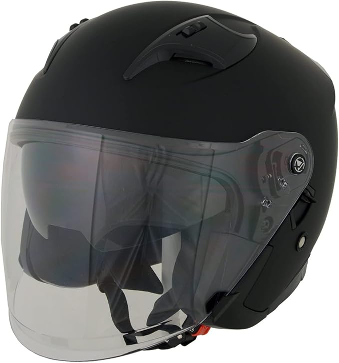 Milwaukee Helmets Open Face 3/4 Motorcycle Biker Rider Helmets MPH98XX - X-Small