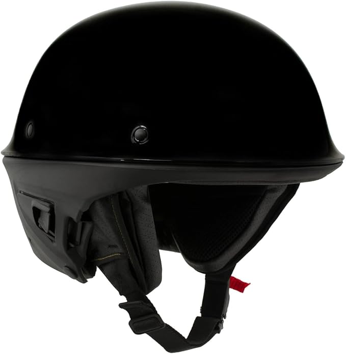 Milwaukee Helmets Open Face 3/4 Motorcycle Biker Rider Helmets MPH98XX - Small