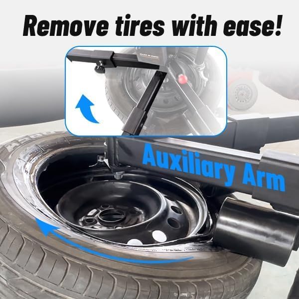 KATOOL ME Tire Changer Machine Combo with Bead Blaster+Assist Arm Tire Machine and Balancer Machine Combo Tire Changer Wheel Changers