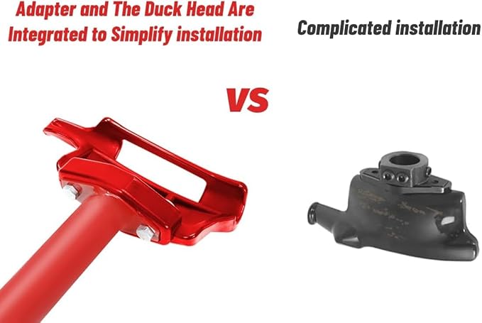 KATOOL Upgrade Manual Tire Changer Duck Head Kit with Duck Head Tire Changer Compatible with Most Car Tires
