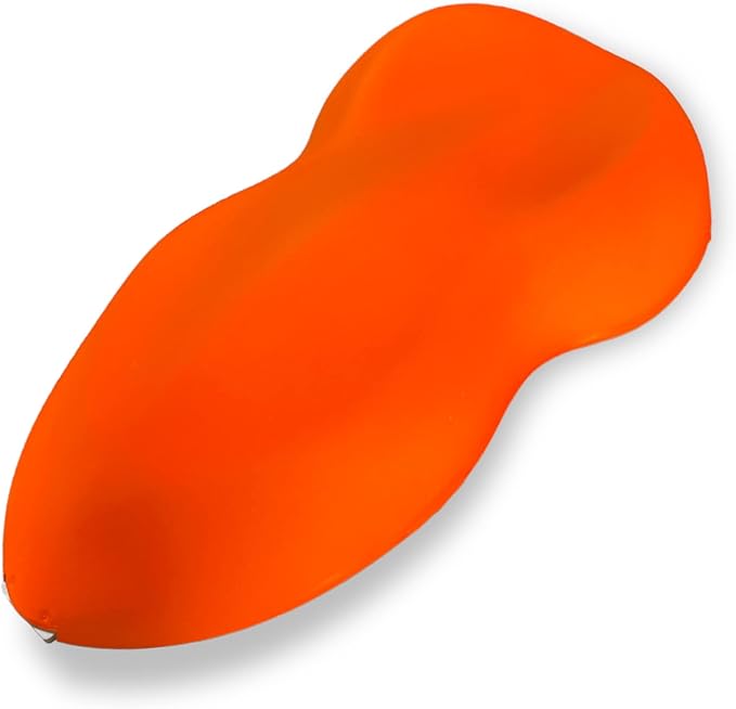 LiME LiNE Base Coat Maker Pigment Powder, Automotive Grade, Basecoat (Bright Orange)